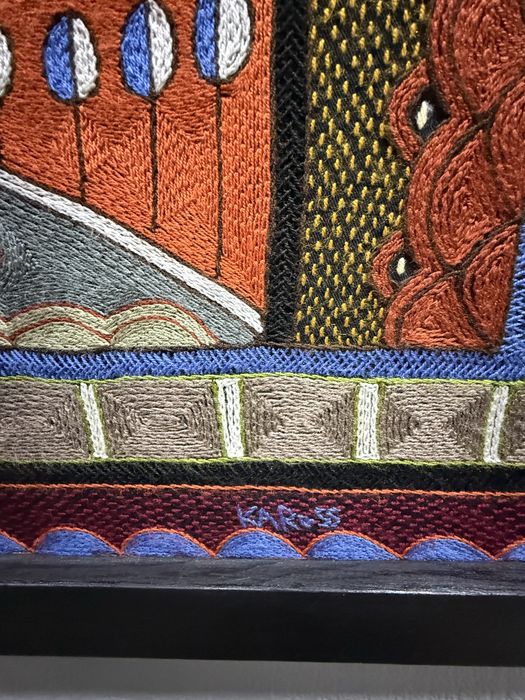 Вышитая картина,ручная работа,ЮАР,170*87