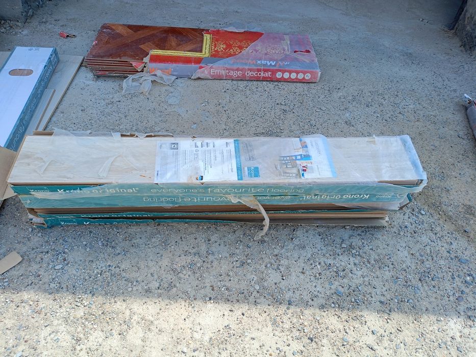 Ламинат остатки от ремонта дома