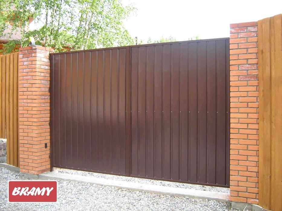 Ворота откатные и распашные. Монтаж