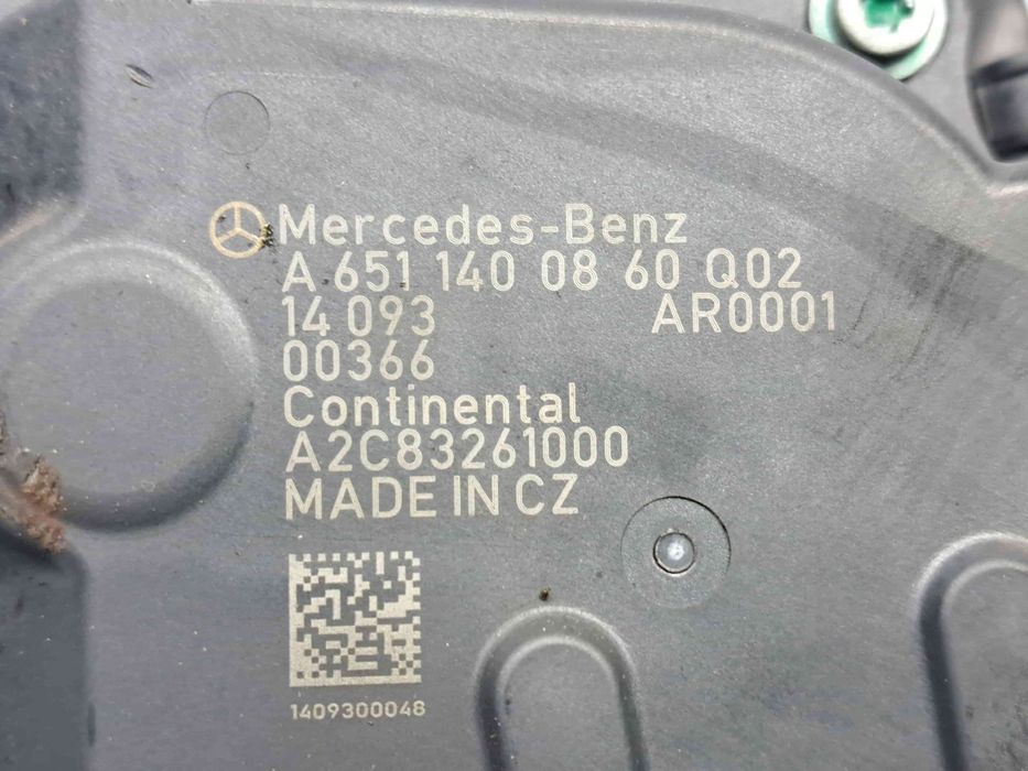 Supapa EGR, A6511400860, Mercedes Clasa B (W246) 1.8 CDI