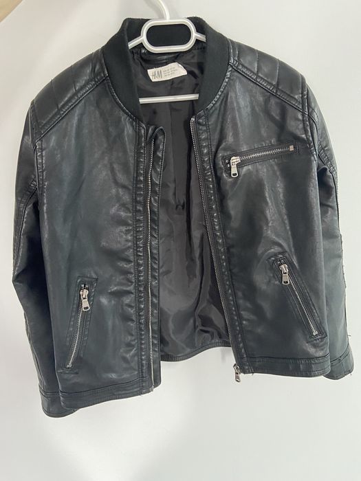 Jacheta de piele pentru baieti