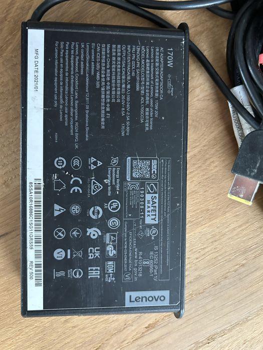 Incarcator laptop Lenovo 20V- 45W,65W, 90W, 135W -mufa dreptunghiulara