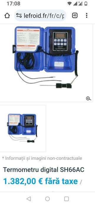 Termometru digital SH66AC