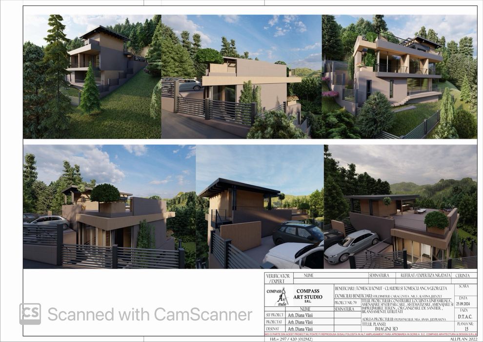 Vand teren 311 mp Sinaia- cu proiect + Autorizatie de Construire
