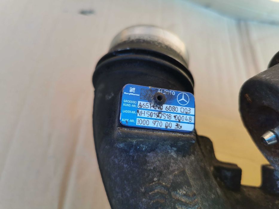 Турбокомпресор MERCEDES  biturbo 2.2 cdi A651090