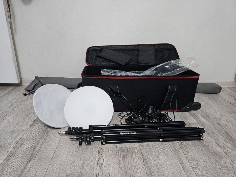 Фото-студийный комплект в чемодане