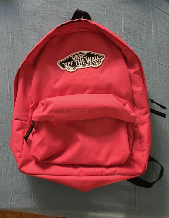 Ярко розова раница Vans