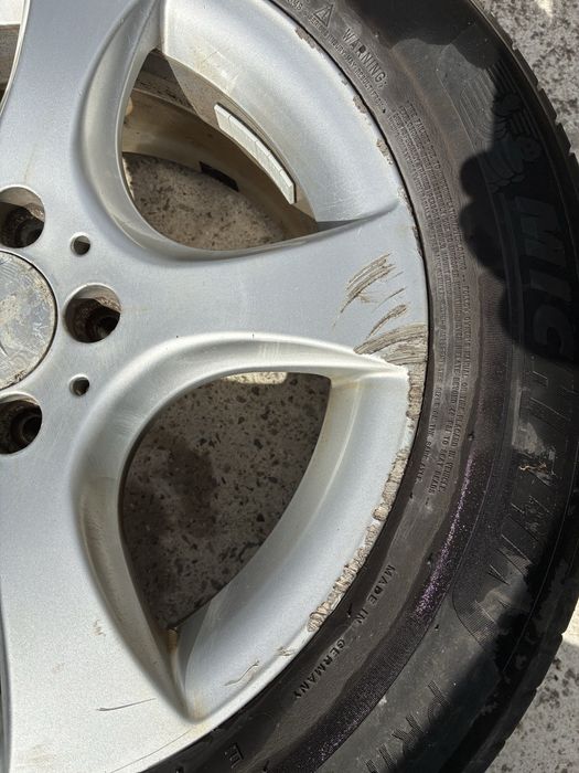 Лети джанти Mercedes 5x112 с гуми Michelin 205/60 R16