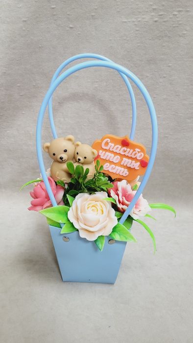 Букеты из  ароматного мыла