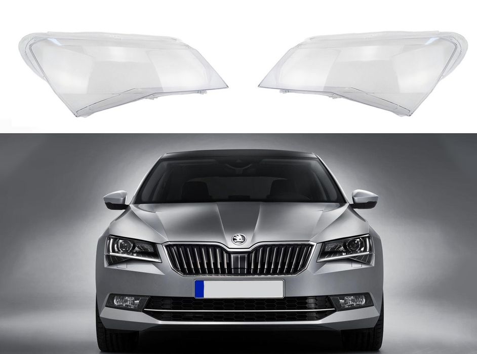 Стъкла за фарове на Skoda Superb B8