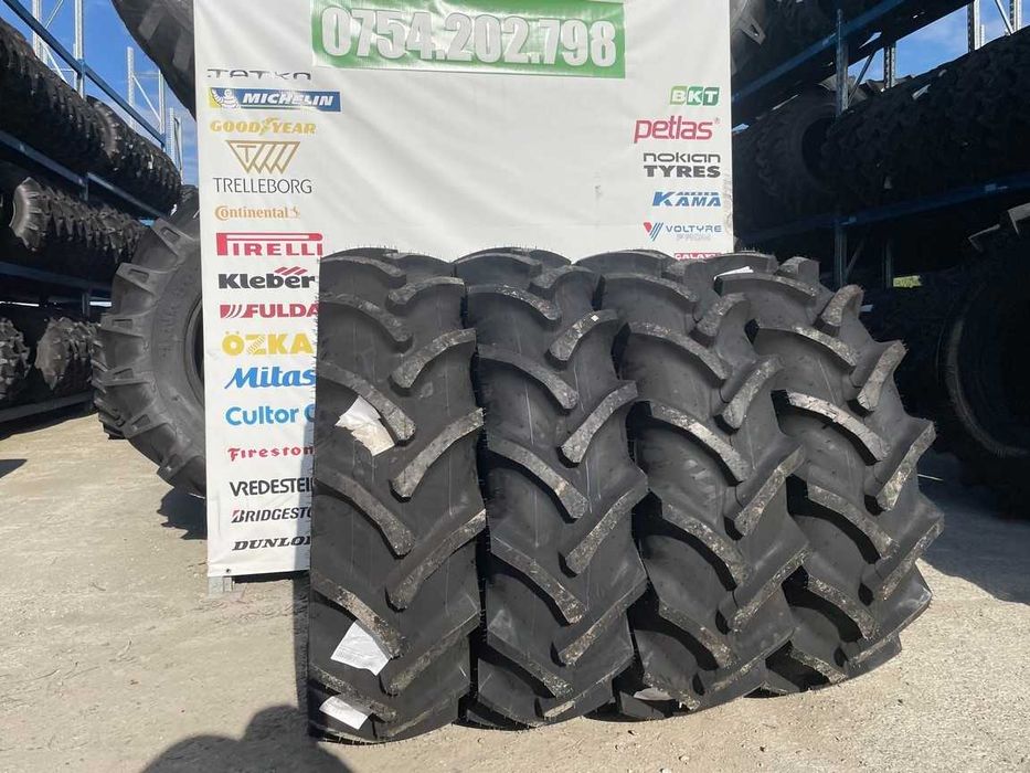 Cauciucuri noi 13.6-24 cu 8 pliuri pentru tractor fata marca CEAT