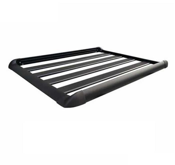 Багажник за покрив Aluminium 127 х 96 х 9 см - Черен 3 размера + греди
