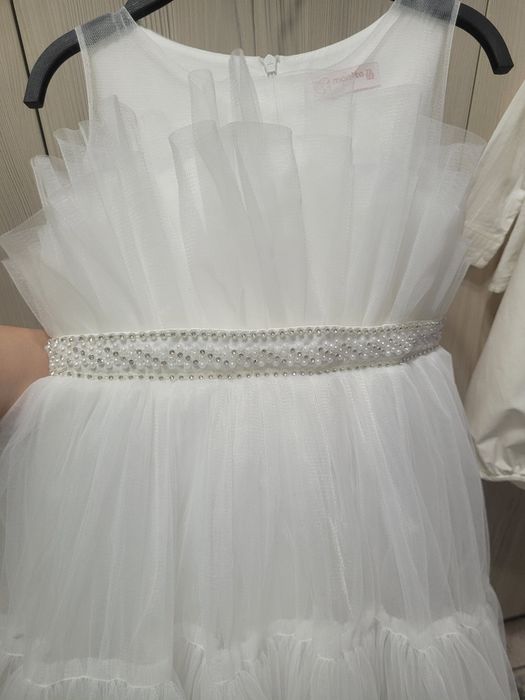 Rochie alba 7 ani