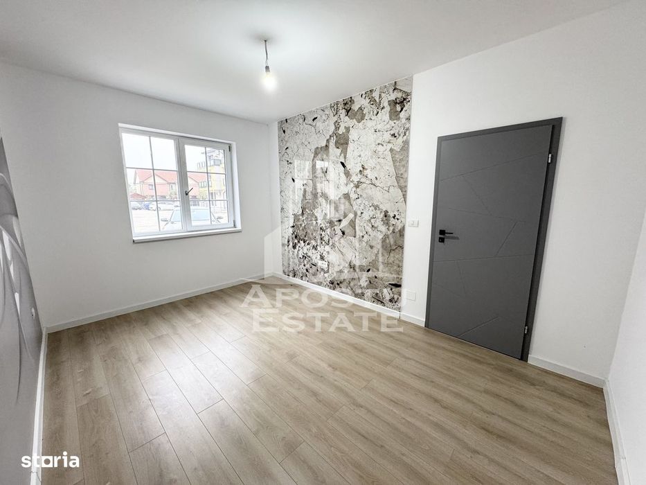 Apartament cu 2 camere decomandat si gradina de 15 mp la asfalt Giroc