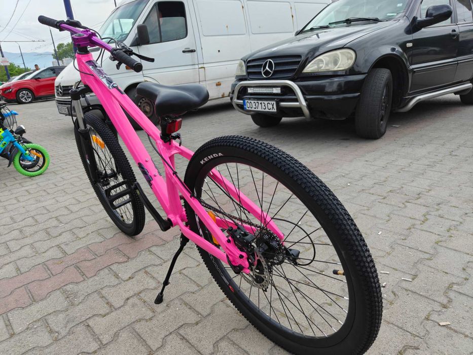 BG Алуминиев велосипед 26" JUMP hdb розов