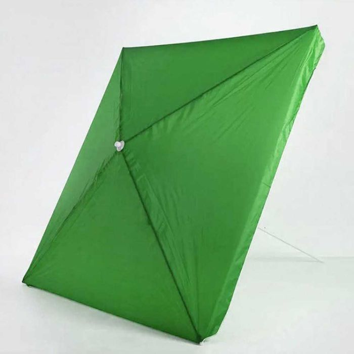 3.5 метра градински правоъгълен чадър за дъжд и слънце