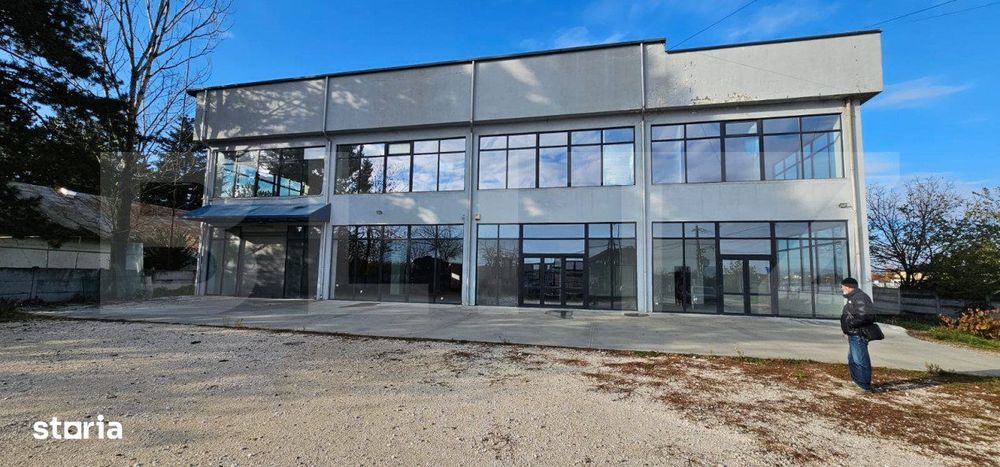 Spatiu Comercial de inchiriat Targoviste Ext-Vest 800mp cu parcare si