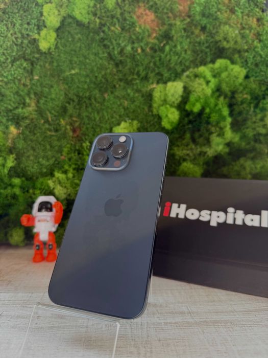 iPhone 15 Pro Max, Blue Titanium, 256 GB, 88% Baterie #7013