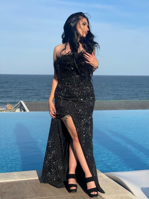 Бална рокля и обувки към нея! Нова цена 490 лева!