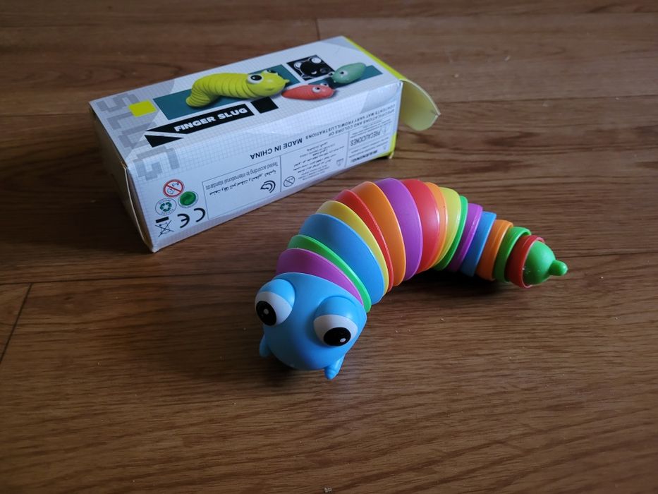 Игрушка антистрес ,гусеница