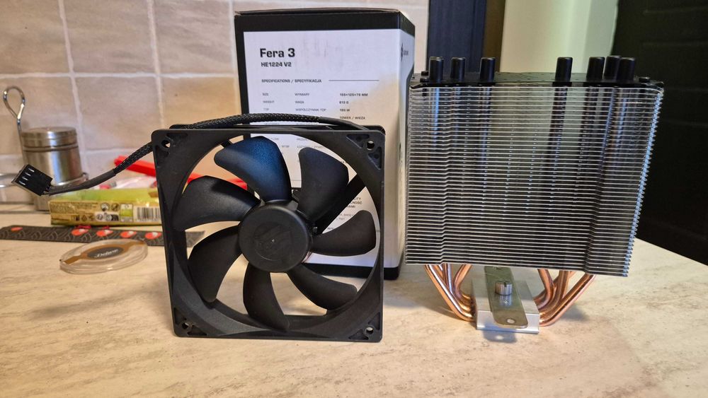 Cooler SilentiumPC Fera 3 HE1224 V2 max TDP 180W (similar CoolerMaster EVO 212 )