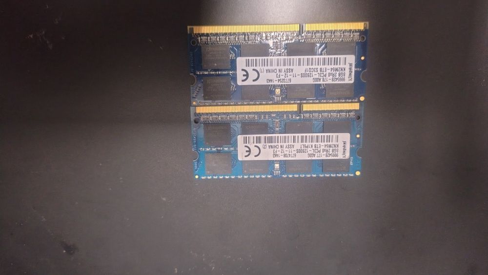 Kit 16gb 2x Memorie Laptop 8GB ddr3 Pc3 Pc3L 10600s 12800s