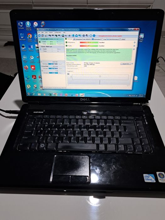 Laptop Dell Inspiron 1545 T3000 4GB RAM 320 GB HDD
