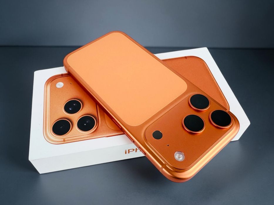 НОВ! Apple iPhone 17 Pro 512GB USA Cosmic Orange Гаранция!