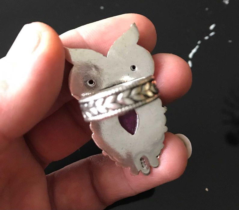 Inel Argint 925 cu Pietre Semipretioase Granat si Rubin