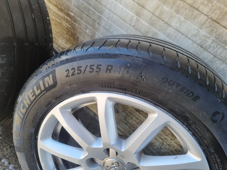 Jante vară Audi R16 anvelope Michelin