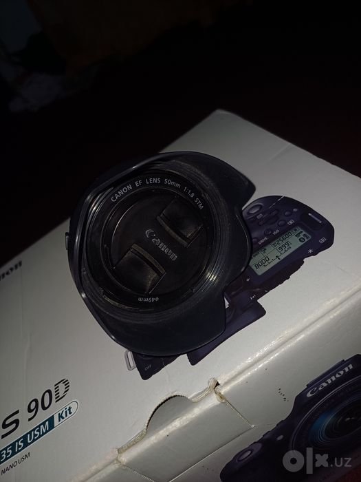 90 d qoshimcha 50 mm obektiv bn