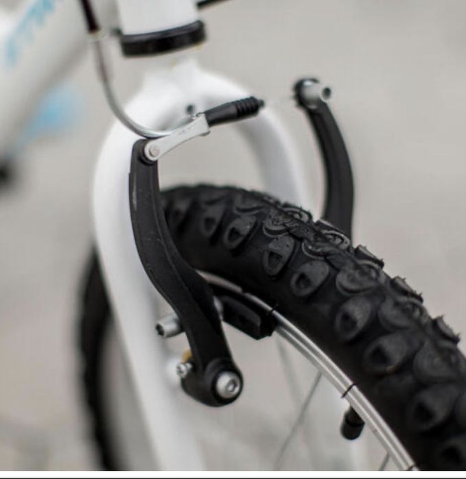 Bicicletă Inuit 100 16" alb copii 105 - 120 cm copii