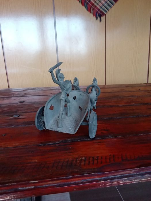 Медна гръцка колесница от Акропула 1936г.