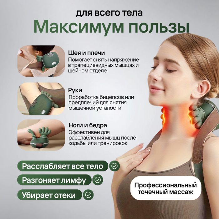 3D массажёры для шей и тела