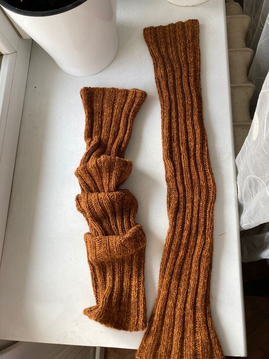 Продам гетры вязаные тёплые две пары