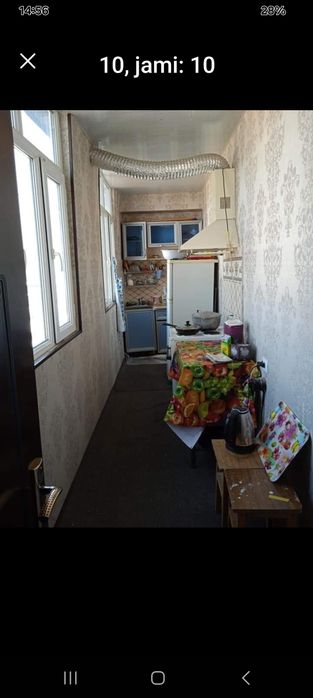 М.улугбек туман Паркент 123 2 хонали 3 хона килинган