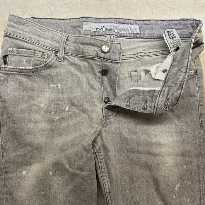 Дънки Stone Island с Certilogo