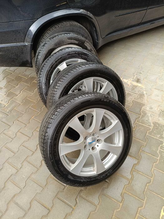 Продавам алуминиеви джанти с летни гуми от BMW X3 f25