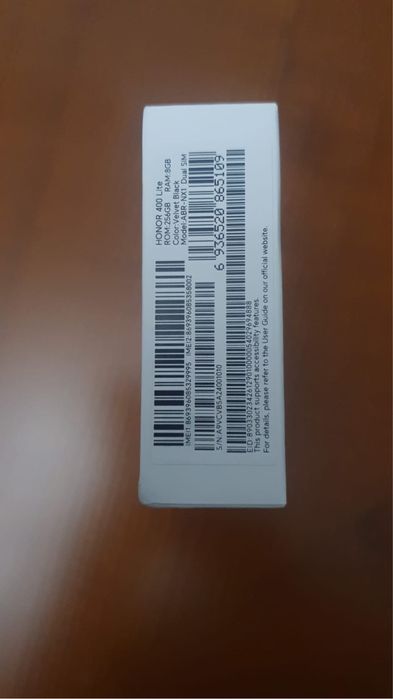 Vand honor 400 lite sigilat negru