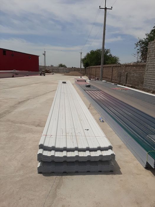 Профнастил из ПВХ. Гарантия 30 лет.