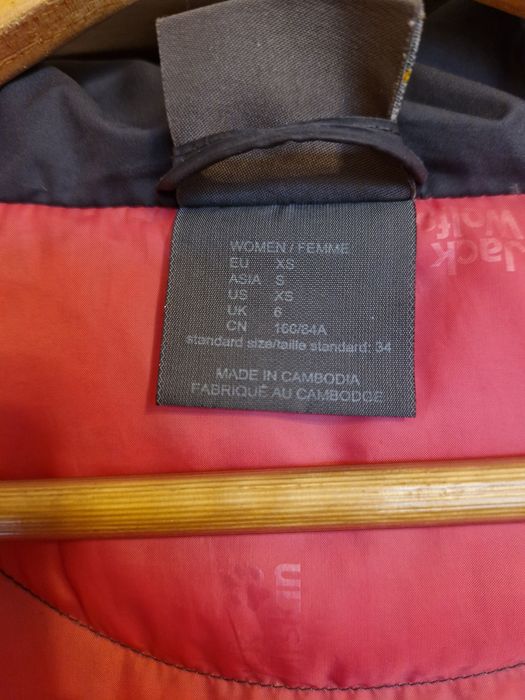 Дамско яке Jack Wolfskin XS