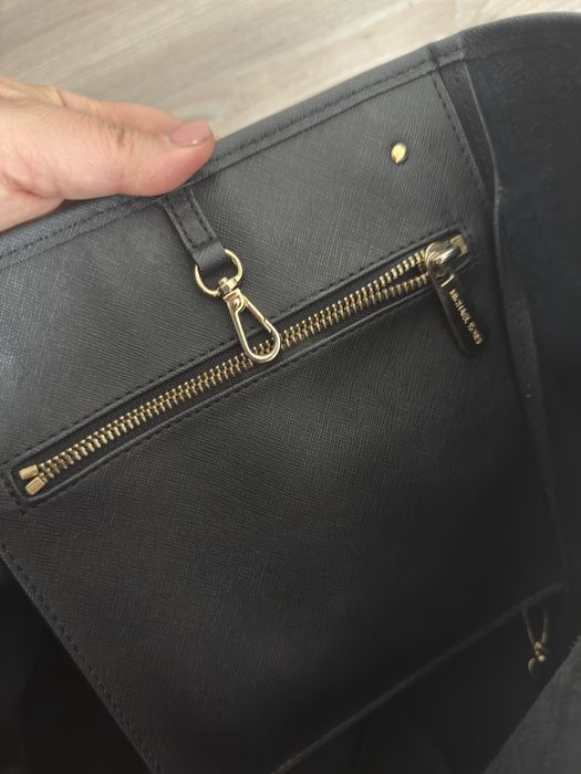 Голяма черна чанта Michael Kors