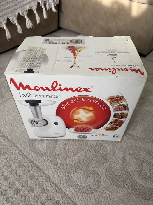 Мясорубка  moulinex hv2 1400вт