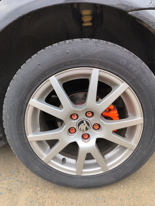 Schimb jante vrs r16 5x100 + anvelope cu altele 5x100 R17 +