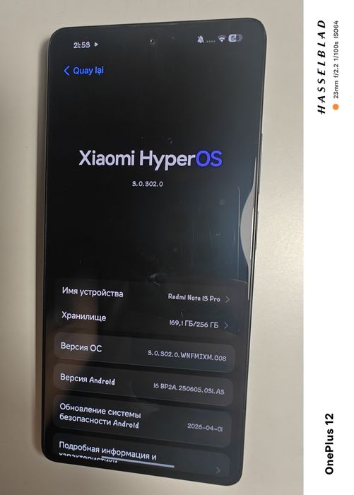 Xiaomi redmi note 13 pro 8/256