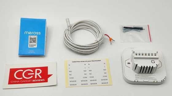 Meross MTS215B – Termostat inteligent Wi-Fi cu suport Matter