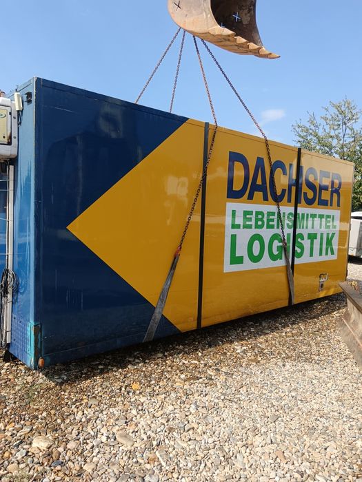 Duba frigorifica, izoterma cu agregat Carrier Supra 550 Diesel, 6,1 m