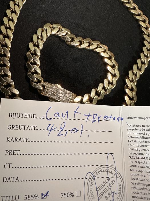 Aur de 14k de vanzare