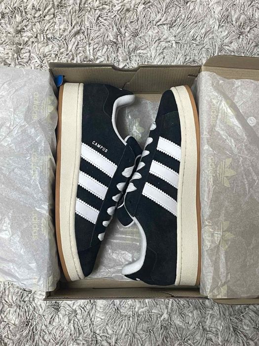 Маратонки Adidas Campus, черни, размер - USA 8, UK 7 1/2