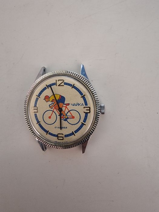 Часы Чайка Велосипедист